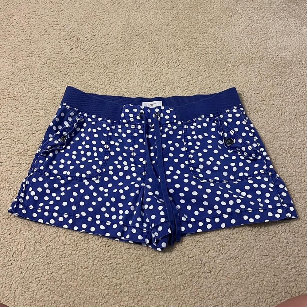 Loft Woman’s Polka Dot Shorts